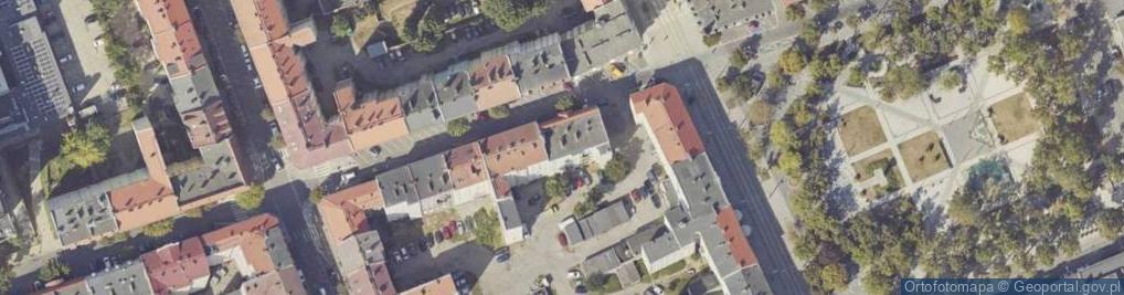 Zdjęcie satelitarne Bolesława Krzywoustego ul.