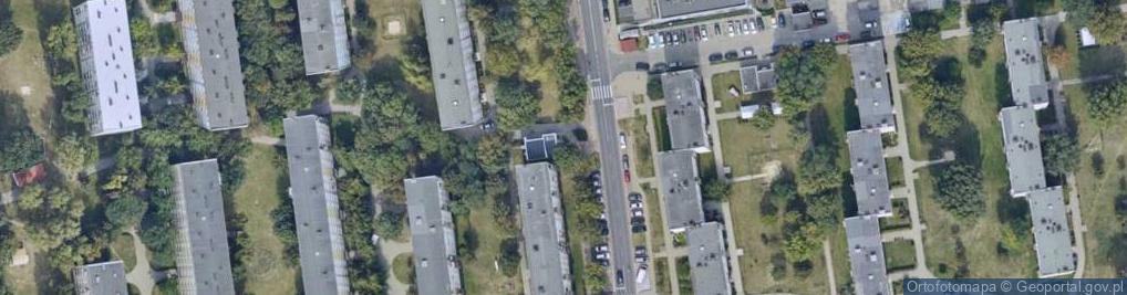 Zdjęcie satelitarne Bolesława Krzywoustego ul.