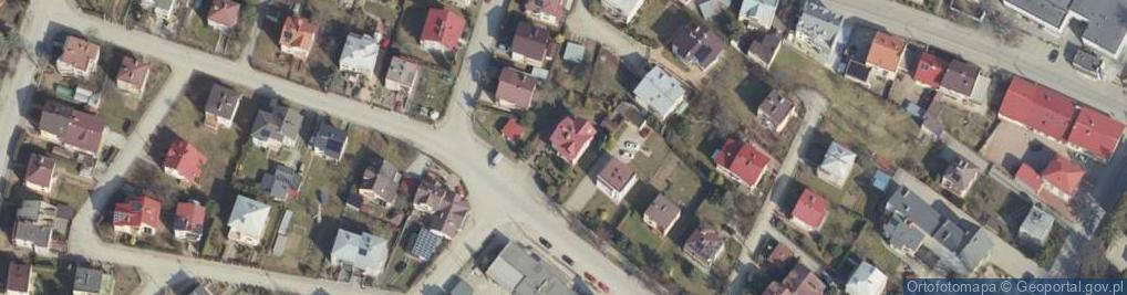 Zdjęcie satelitarne Bohaterów Monte Cassino ul.