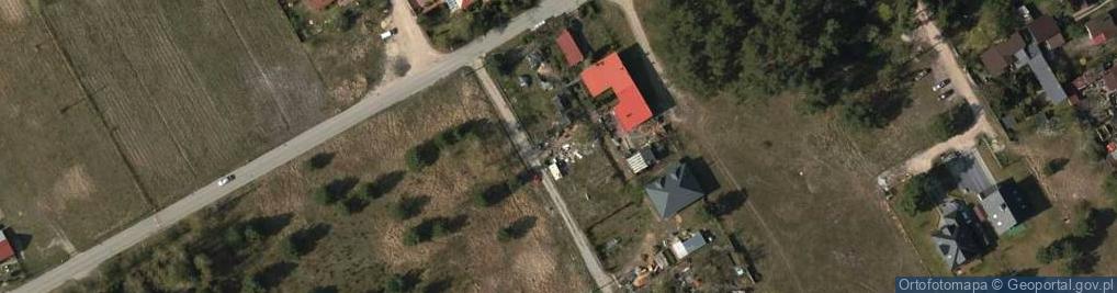Zdjęcie satelitarne Bociana Czarnego ul.