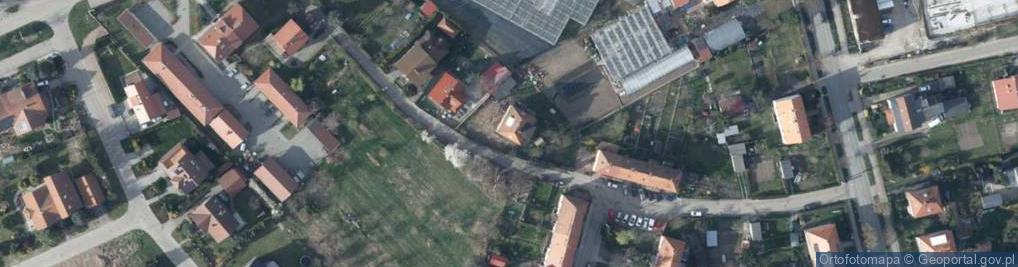 Zdjęcie satelitarne Bohaterów Getta ul.
