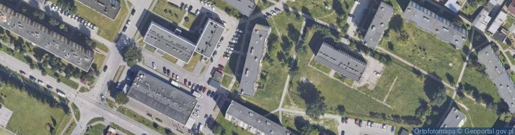 Zdjęcie satelitarne Bolesława Krzywoustego ul.