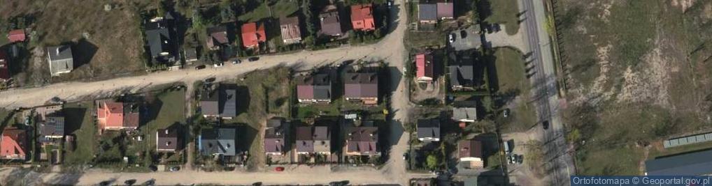 Zdjęcie satelitarne Bohaterów Powstania Listopadowego ul.