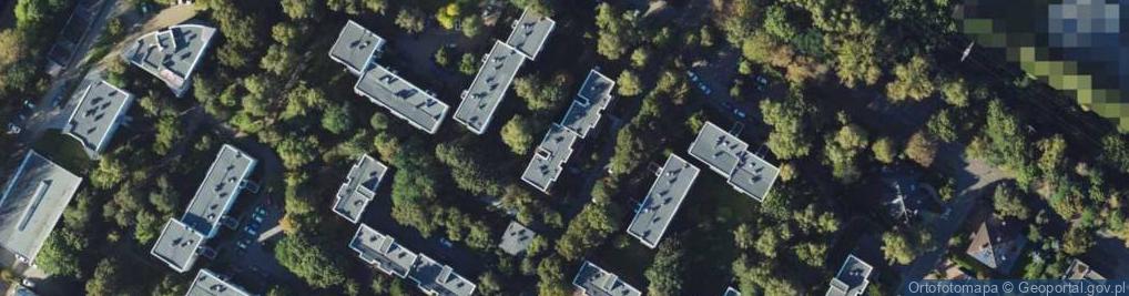 Zdjęcie satelitarne Bocianów ul.