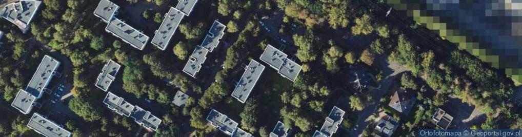 Zdjęcie satelitarne Bocianów ul.