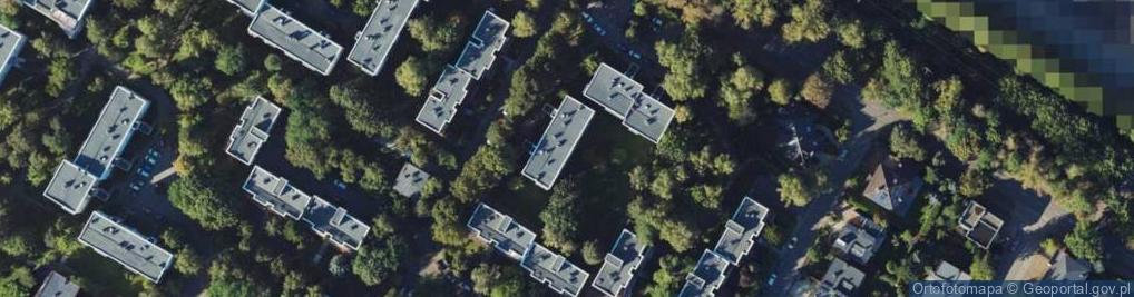 Zdjęcie satelitarne Bocianów ul.