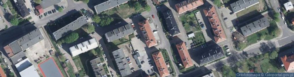 Zdjęcie satelitarne Bożka Arki ul.