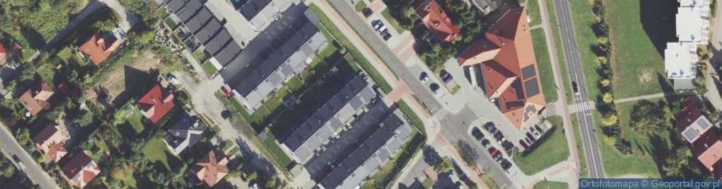 Zdjęcie satelitarne Boczna ul.