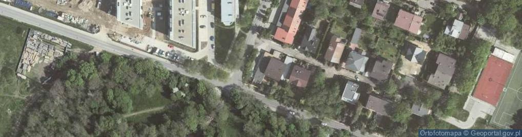 Zdjęcie satelitarne Borkowska ul.