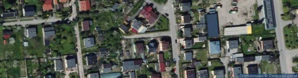 Zdjęcie satelitarne Boczna ul.