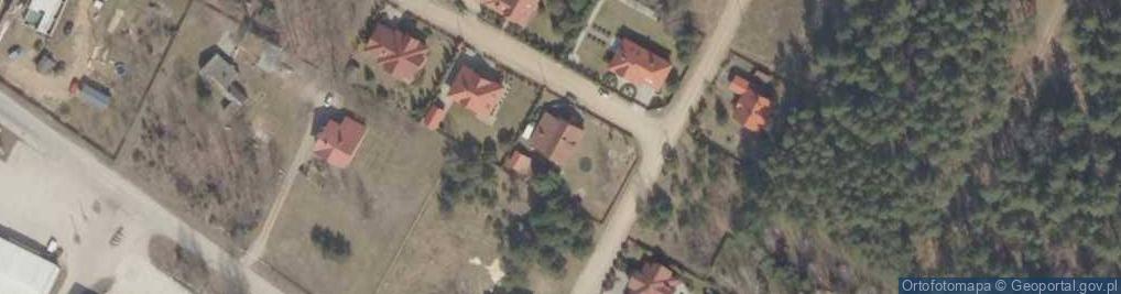 Zdjęcie satelitarne Borsucza ul.