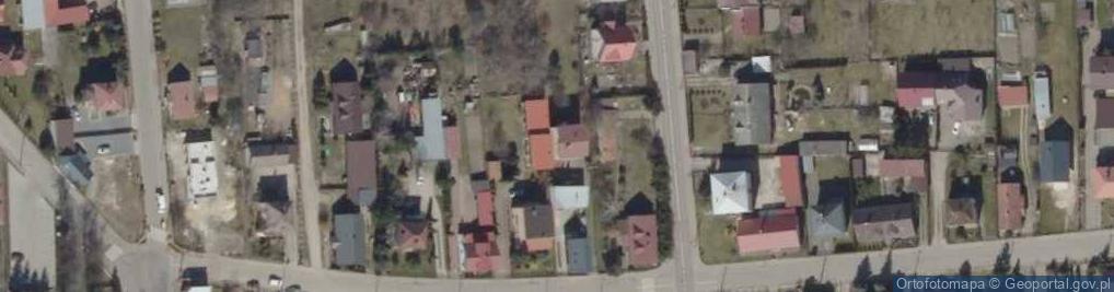 Zdjęcie satelitarne Bociańska ul.