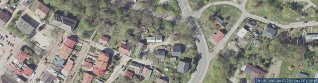 Zdjęcie satelitarne Bożnicza ul.
