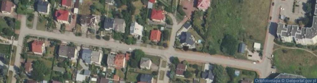 Zdjęcie satelitarne Bohaterów Puszczy Kampinoskiej ul.