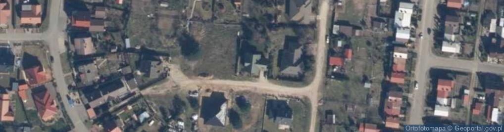 Zdjęcie satelitarne Borków ul.