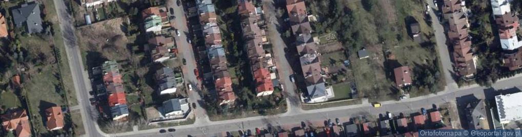 Zdjęcie satelitarne Bobslejowa ul.