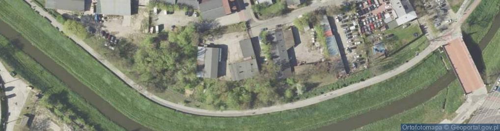 Zdjęcie satelitarne Boczna Rusałki ul.