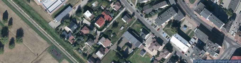 Zdjęcie satelitarne Boczna Browarnej ul.