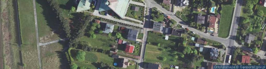 Zdjęcie satelitarne Bożka Arki ul.