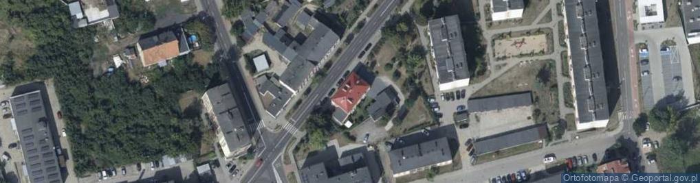 Zdjęcie satelitarne Bolesława Krzywoustego ul.
