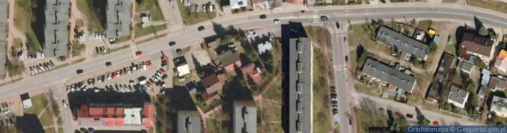 Zdjęcie satelitarne Bohaterów Modlina ul.