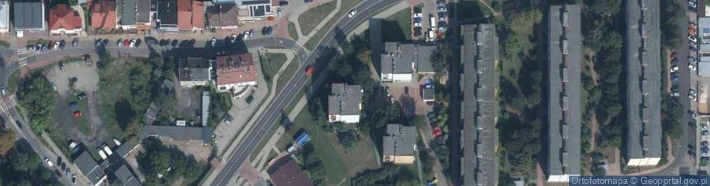 Zdjęcie satelitarne Bohaterów Modlina ul.