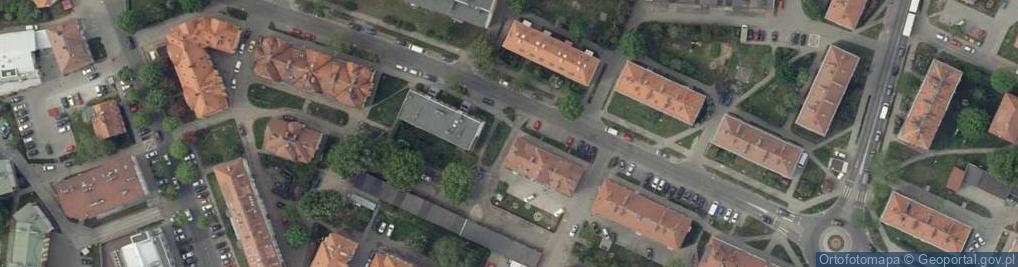 Zdjęcie satelitarne Bolesława Krzywoustego ul.