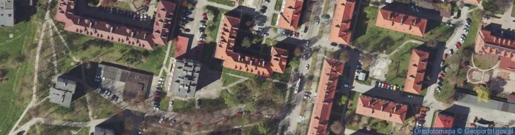 Zdjęcie satelitarne Bohaterów Monte Cassino ul.