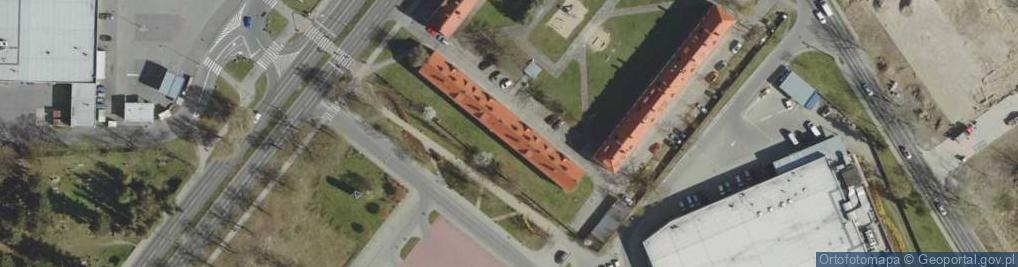 Zdjęcie satelitarne Bocheńskiego ul.