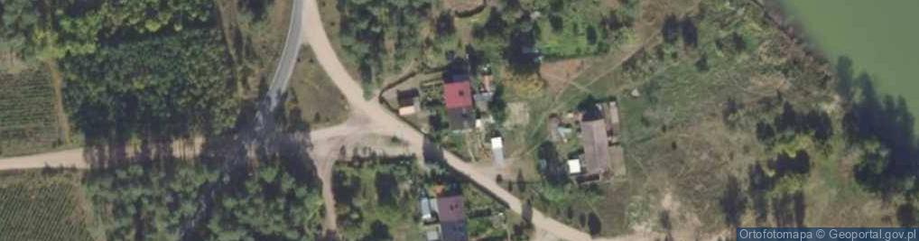 Zdjęcie satelitarne Borzysko-Młyn ul.