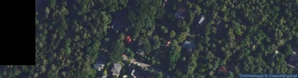 Zdjęcie satelitarne Borsucza ul.