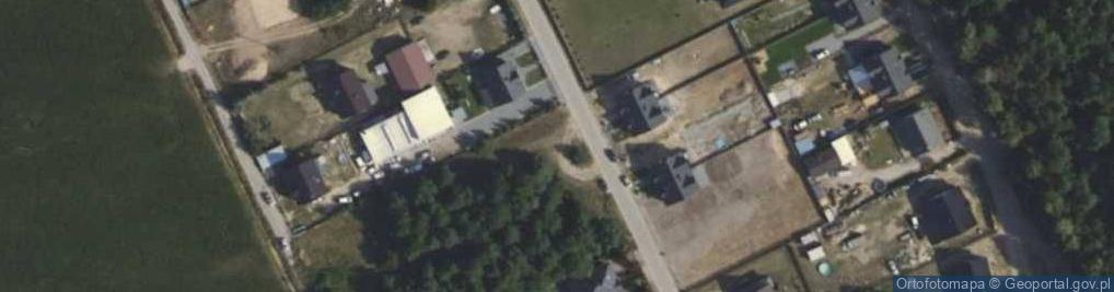 Zdjęcie satelitarne Borówiec ul.