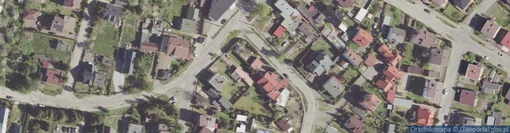 Zdjęcie satelitarne Borowa ul.