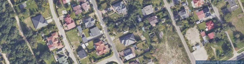 Zdjęcie satelitarne Botaniczna ul.