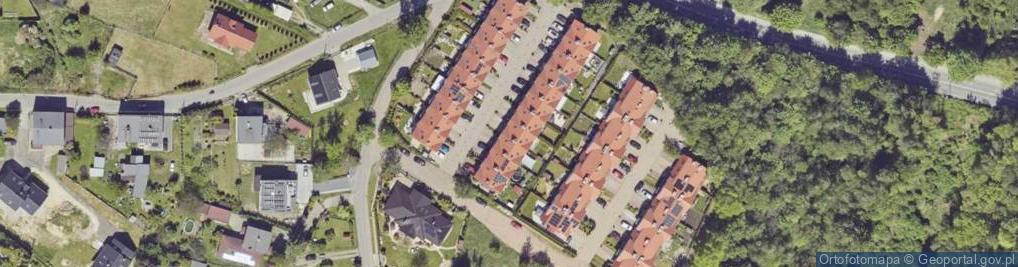 Zdjęcie satelitarne Borówkowa ul.