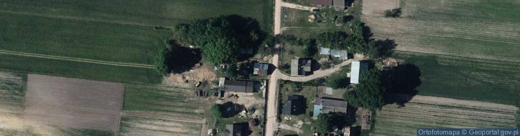 Zdjęcie satelitarne Borowina (Sarnów) ul.
