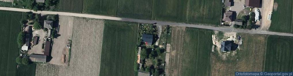 Zdjęcie satelitarne Borowina (Sarnów) ul.