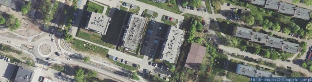 Zdjęcie satelitarne Bora-Komorowskiego Tadeusza, gen. ul.