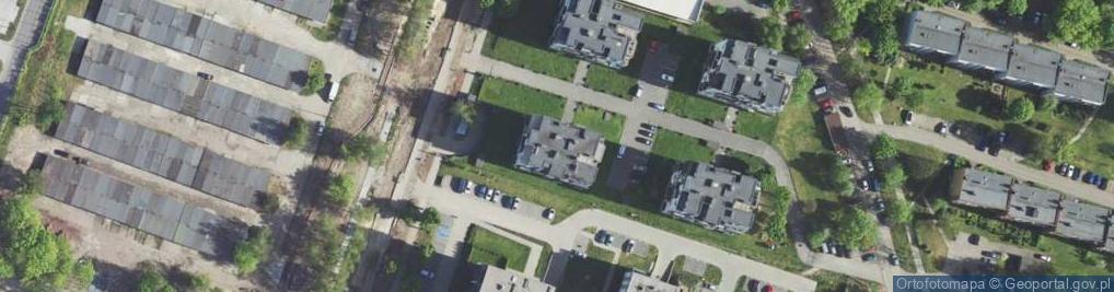 Zdjęcie satelitarne Bora-Komorowskiego Tadeusza, gen. ul.