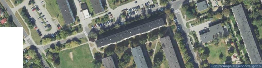 Zdjęcie satelitarne Bora-Komorowskiego Tadeusza, gen. ul.