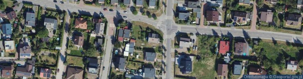 Zdjęcie satelitarne Bohaterów Monte Cassino ul.