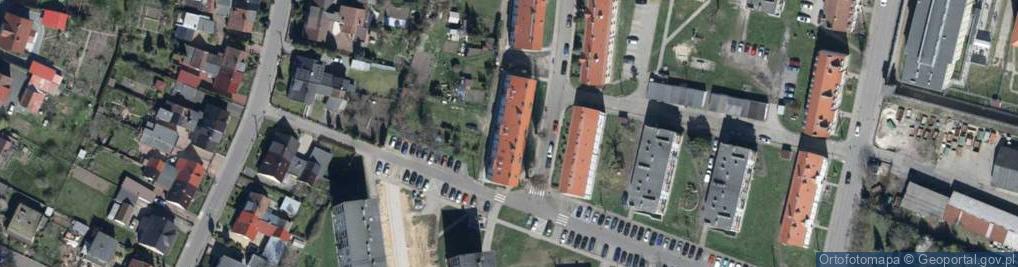 Zdjęcie satelitarne Bolesława Krzywoustego ul.