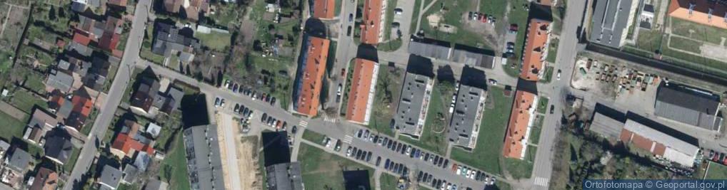 Zdjęcie satelitarne Bolesława Krzywoustego ul.