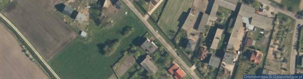 Zdjęcie satelitarne Bobownia ul.