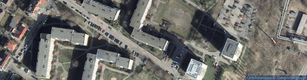Zdjęcie satelitarne Boryny ul.