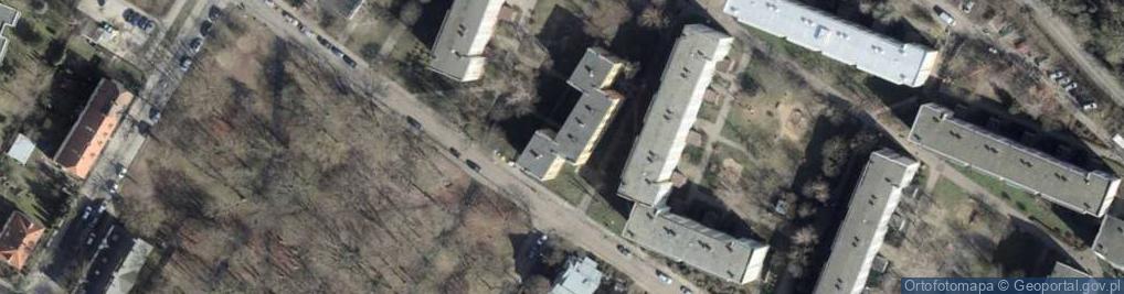 Zdjęcie satelitarne Boryny ul.