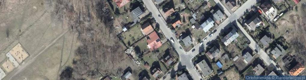 Zdjęcie satelitarne Bośniacka ul.