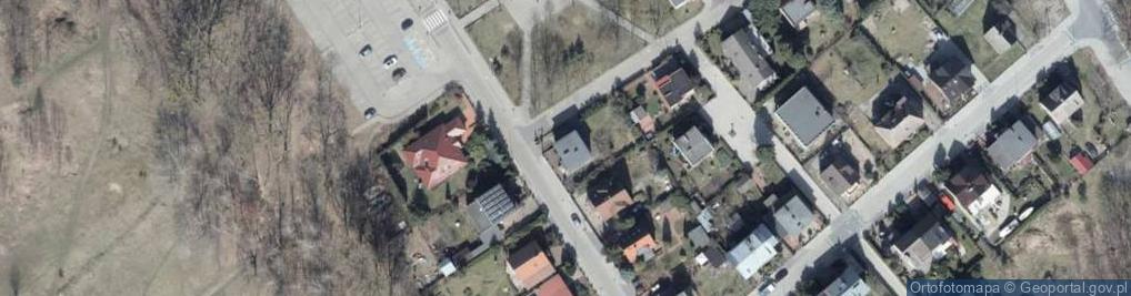Zdjęcie satelitarne Bośniacka ul.