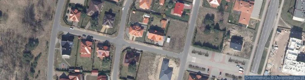 Zdjęcie satelitarne Bora-Komorowskiego Tadeusza, gen. ul.