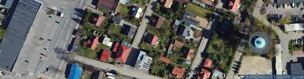 Zdjęcie satelitarne Borek ul.